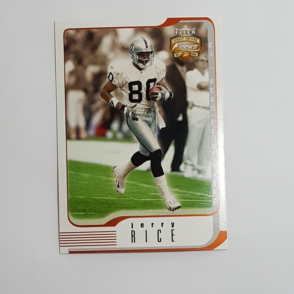 2002 Fleer Jerry Rice - Picture 3 of 3